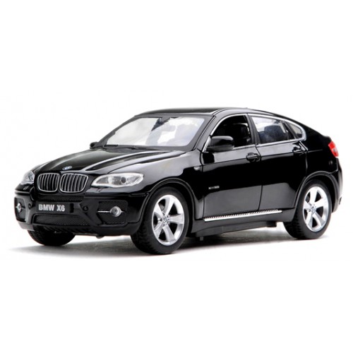 Машинка Meizhi лиценз. BMW X6 металлическая (черный)