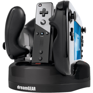 DreamGEAR Wii U Quad Dock Revolution Charger