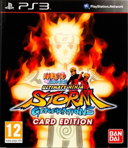 игра Naruto Shippuden: Ultimate Ninja Storm Generations Card Edition PS3