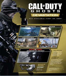 Игра Ключ для Call of Duty Ghosts Devastation (DLC) - RU