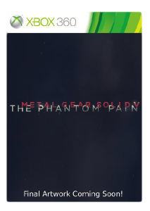 игра Metal Gear Solid V The Phantom Pain XBOX 360