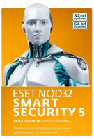 Программа ESET NOD32 Smart Security 5. 2 Desktop. Картонная упаковка