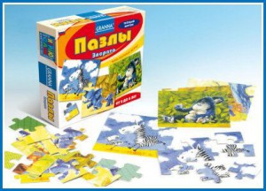 фото Настольная игра 'Пазлы Животные' #2