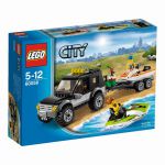 Конструктор LEGO Внедорожник с катером