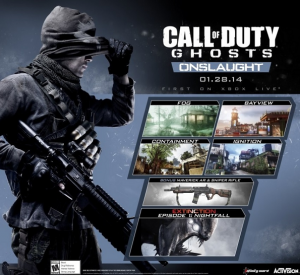 Игра Ключ для Call of Duty: Ghosts Onslaught (DLC) - RU
