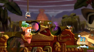 скриншот Worms Battlegrounds PS4 #3