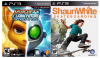 игра Сборник 2в1: Ratchet & Clank: A Crack in Time + Shaun White Skateboarding PS3