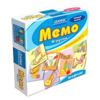 Настольная игра 'Мемо. Игрушки'