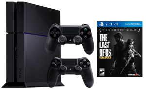 Приставка Sony PlayStation 4 Last Of Us Remastered Bundle (+2й джойстик)