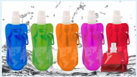 Подарок Фляга для воды Сollapsible water bottle