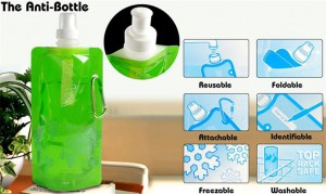 фото Фляга для воды Сollapsible water bottle #3