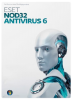 Программа ESET NOD32. Antivirus 6. Картонная упаковка