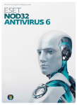 Программа ESET NOD32. Antivirus 6. Картонная упаковка