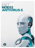 Программа ESET NOD32. Antivirus 6. Картонная упаковка