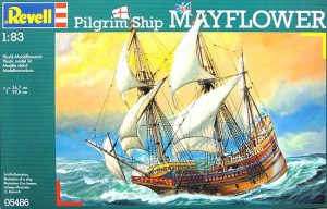 Английское торговое судно-галеон Mayflower