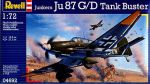 Бомбардировщик Revell Junkers Ju 87 G/D Tank Buster 1:72 (RV04692)