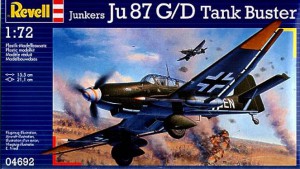 Бомбардировщик Revell Junkers Ju 87 G/D Tank Buster 1:72 (RV04692)
