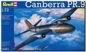 Высотный самолет-разведчик Revell BAC Canberra PR.9 1:72 (04281)