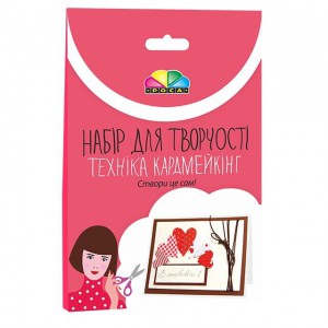 Набор, техника кардмейкинг, открытка 