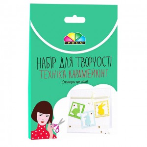 Набор, техника кардмейкинг, открытка 