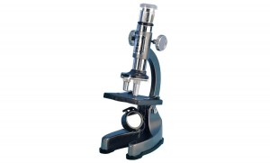 Микроскоп с оптическими линзами в кейсе (увеличение от 100 до 900 раз, проектор)