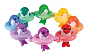 Игрушка для ванной комнаты Tomy 'До-ре-ми дельфины'