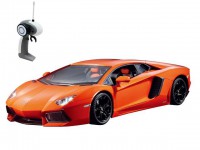 Автомобиль на радиоуправлении Lamborghini Aventador LP 700-4 (оранжевый)