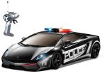 Автомобиль на радиоуправлении Lamborghini LP560-4 Gallardo Police (черный, 1:28)