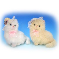 Мягкая игрушка Кошка в шляпе
