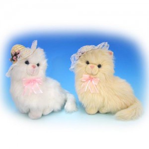 Мягкая игрушка Кошка в шляпе