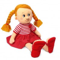 Мягкая игрушка Кукла Танюша в платье