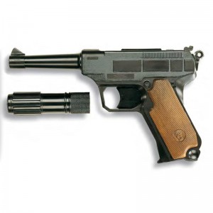 Пистолет Lionmatic, 13-зарядный с глушителем