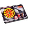 Пистолет Target Game, 8-зарядный с пулями и мишенью