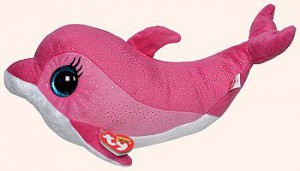 Игрушка мягконабивная дельфин 
