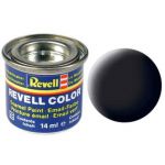 Краска № 08 черная матовая black mat 14ml