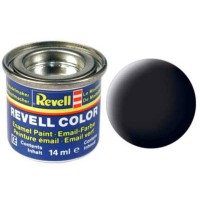 Краска № 08 черная матовая black mat 14ml