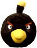 Мягкая игрушка Angry Birds (птичка черная)