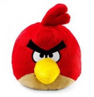 Мягкая игрушка Angry Birds (птичка красная)