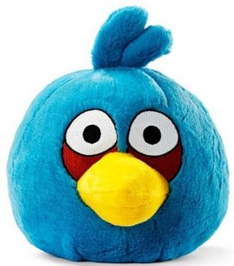Мягкая игрушка Angry Birds (птичка синяя)