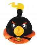 Мягкая игрушка Angry birds space (птичка черная)