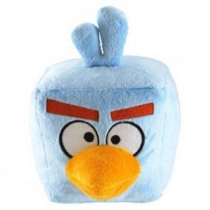 Мягкая игрушка Angry Birds Space (птичка ледяная)