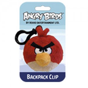 Подвеска на рюкзак Angry Birds (птичка красная)