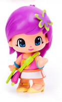 Кукла 7 см с фиолетовыми волосами