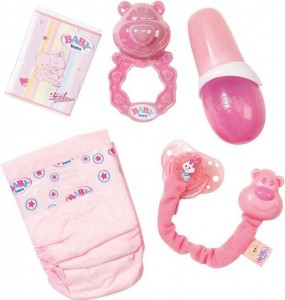 Набор аксессуаров для куклы Baby Born: Нежный Уход