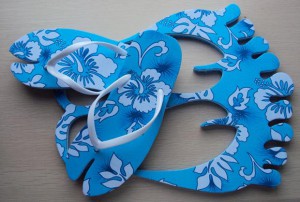 фото Тапки вьетнамки с сидушкой Гаваи #2