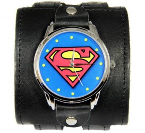 Подарок Эксклюзивные часы Супермен