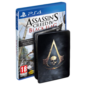 игра Assassin's Creed 4 Black Flag Skull Edition PS4 - Assassin's Creed 4 Черный флаг - Русская версия