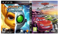 игра Сборник 2в1: Ratchet & Clank: A Crack in Time + Cars: Race-O-Rama PS3