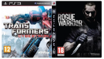 игра Сборник 2в1: Rogue Warrior + Transformers: War for Cybertron PS3