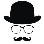 Подарок Интерьерная наклейка для мела Мистер Инкогнито